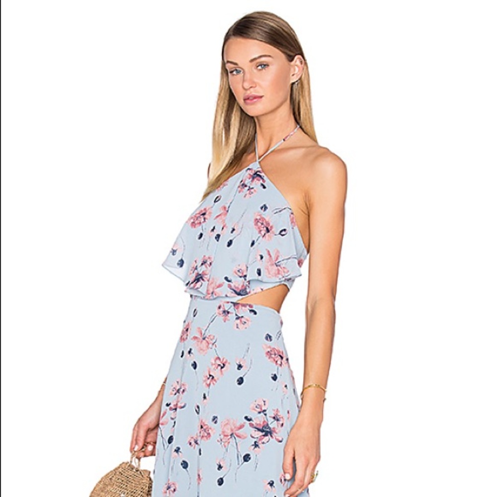 x REVOLVE Zoe Halter Maxi House of Harlow 1960